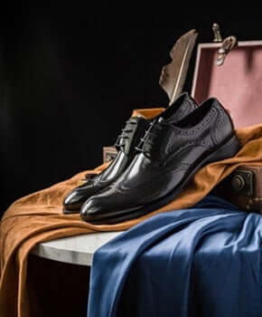 Wingtip Genuine Breathable Leather | Multi-color Men Brogue Shoes - MenAddicts